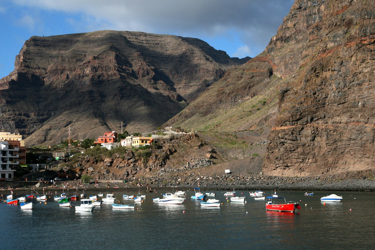 Вуэлтас, Валье-Гран-Рей, Ла-Гомера остров, Канарские острова, фото № 60612 – фотографии Канарских островов