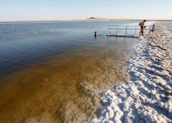 Солёное озеро Баскунчак – фотографии России