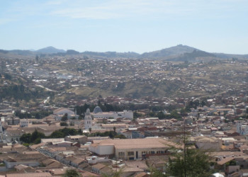 Панорамный вид Сукре, Боливия – фотографии Боливии