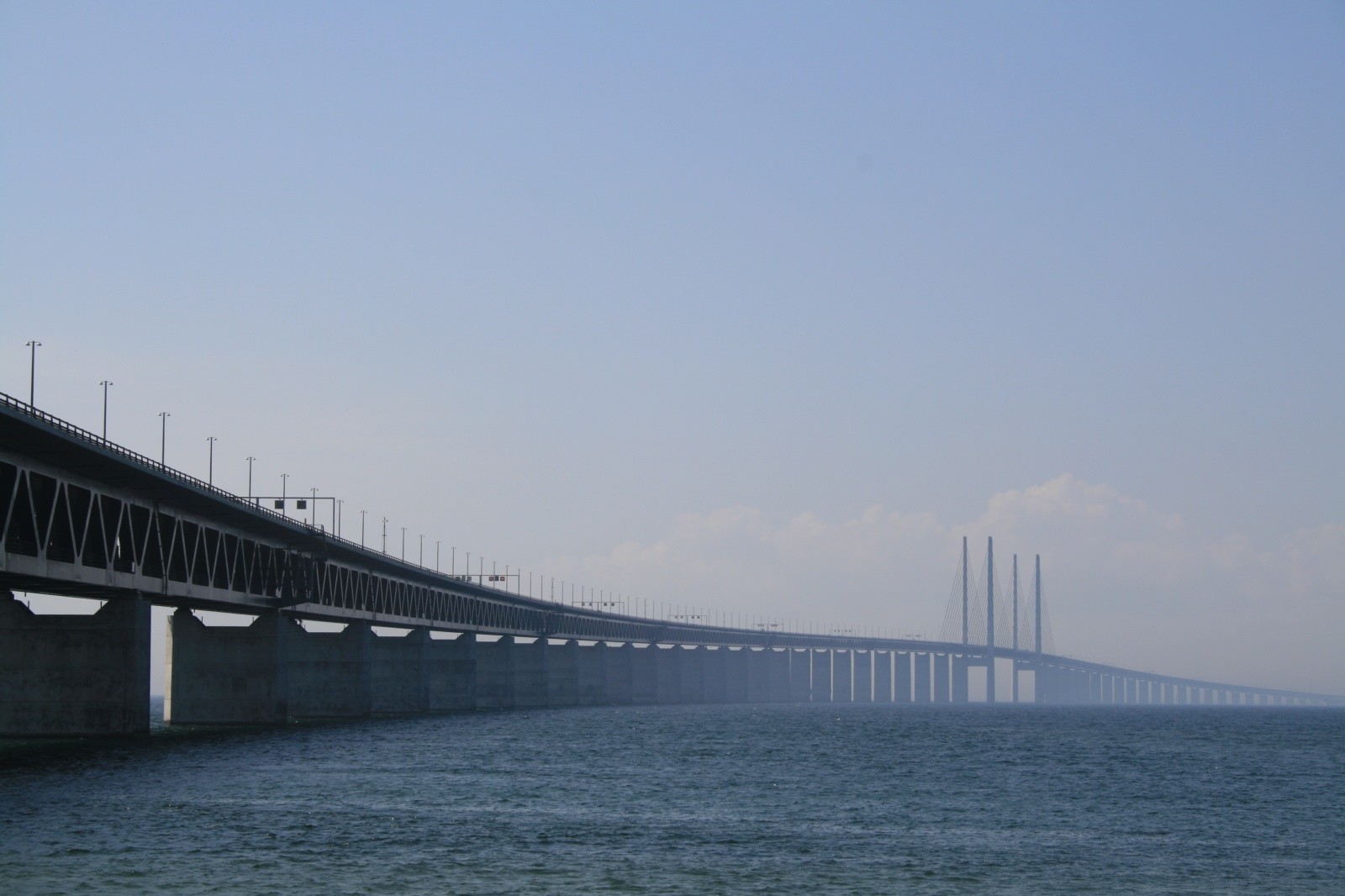 Эресуннский мост между Данией и Швецией. Фото 1 – фотографии