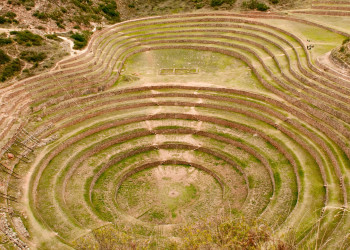 Архитектура рисунка в Священной долине инков, Морай, Перу – фотографии Перу