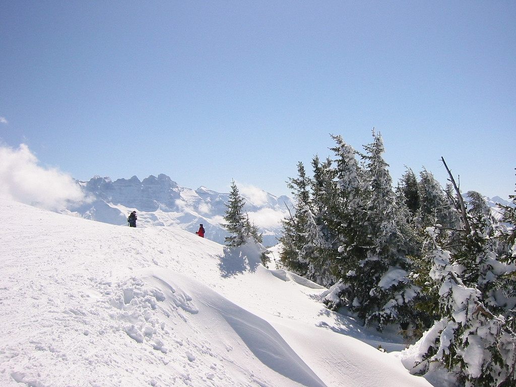 Снег в Шателе, Франция. Фото 5 – фотографии Франции