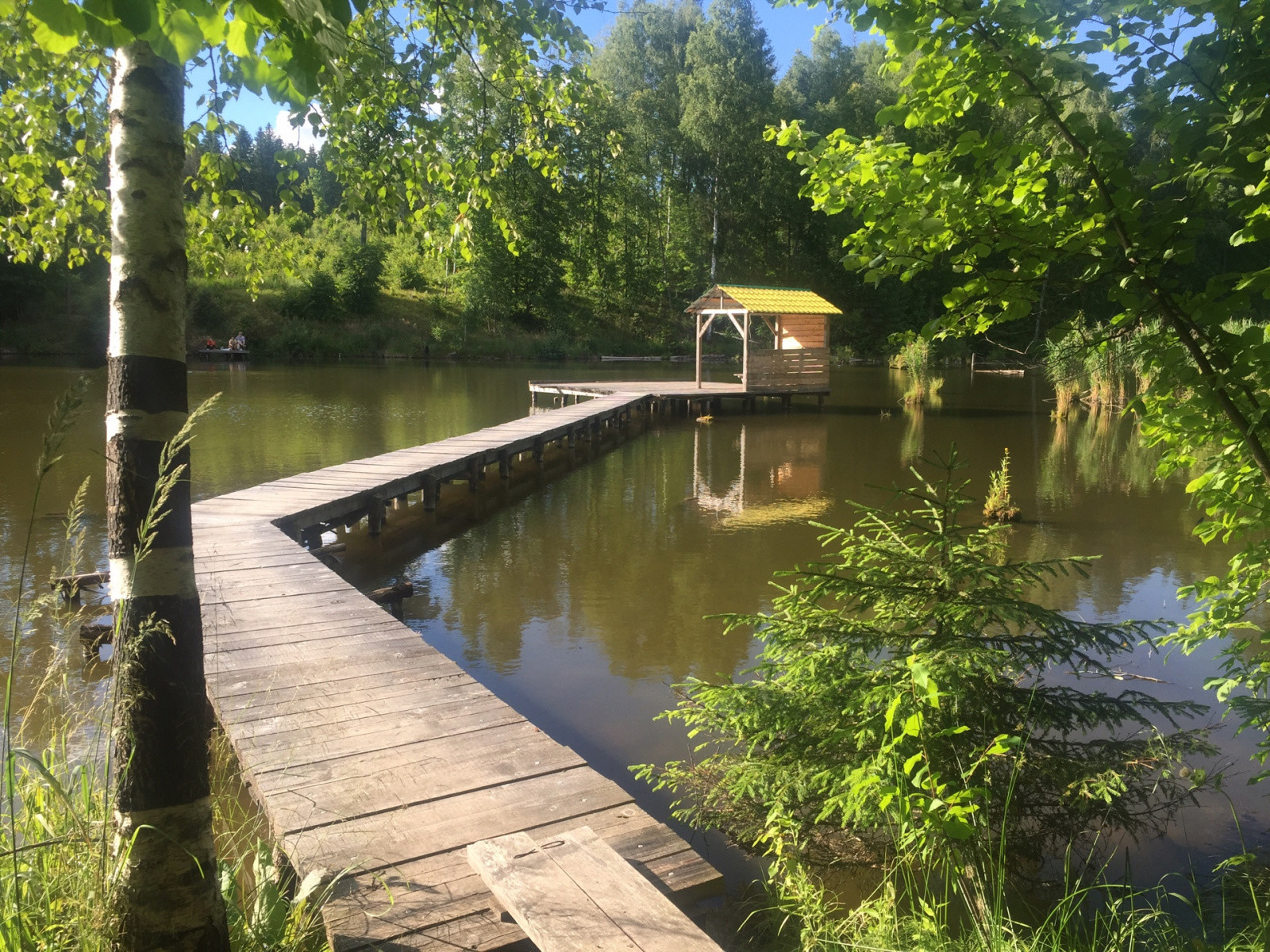 Золотой Крючок, платная рыбалка в Калужской области – фотографии России