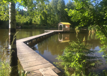 Золотой Крючок, платная рыбалка в Калужской области – фотографии России