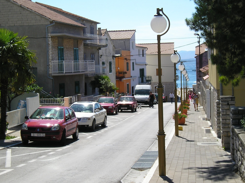 Улица в Водице, Хорватия. Фото 7 – фотографии Хорватии