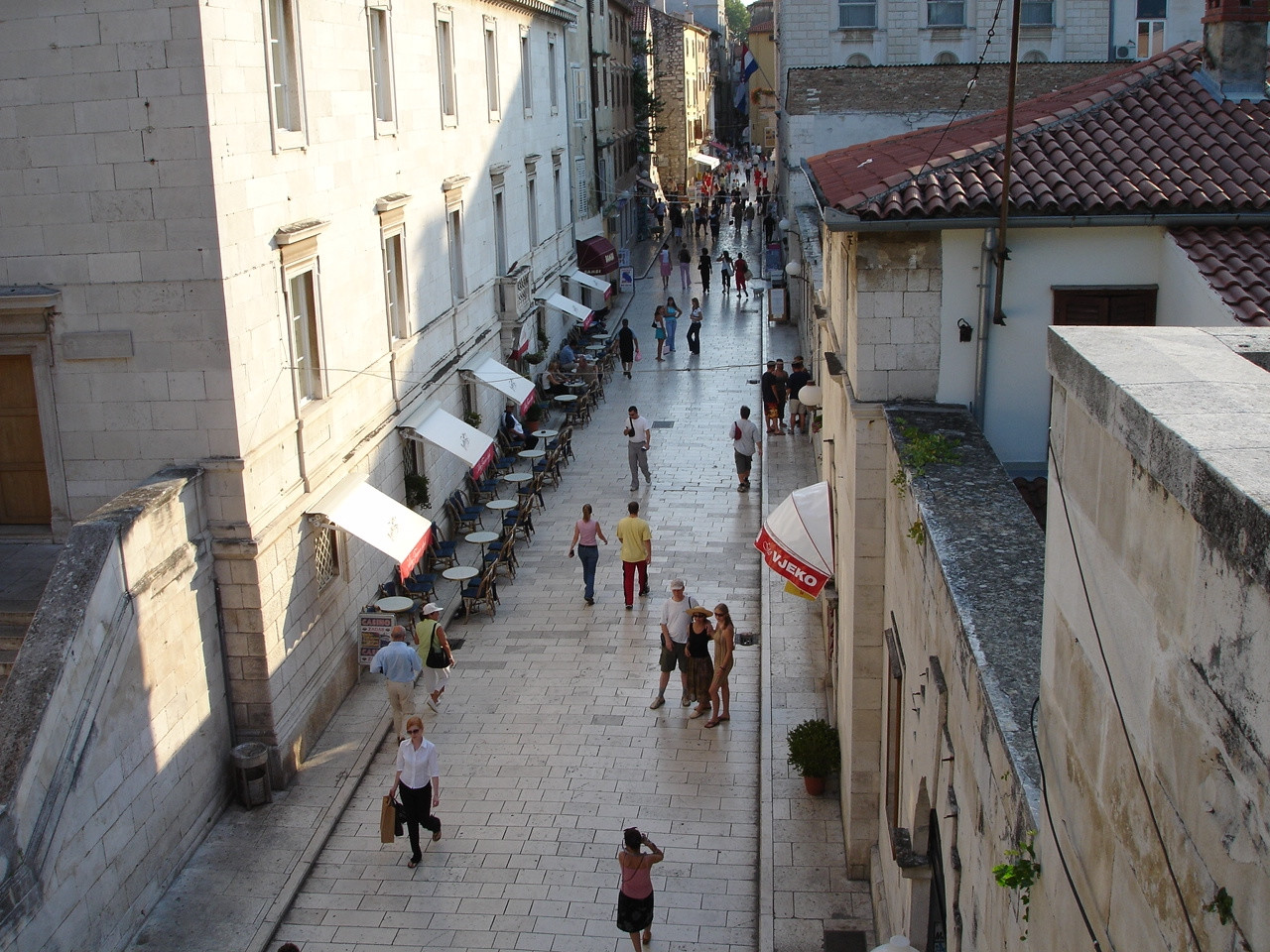 Люди в Задаре, Хорватия. Фото 9 – фотографии Хорватии
