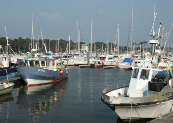 Порт в Капбретоне, Франция. Фото 1 – фотографии Франции