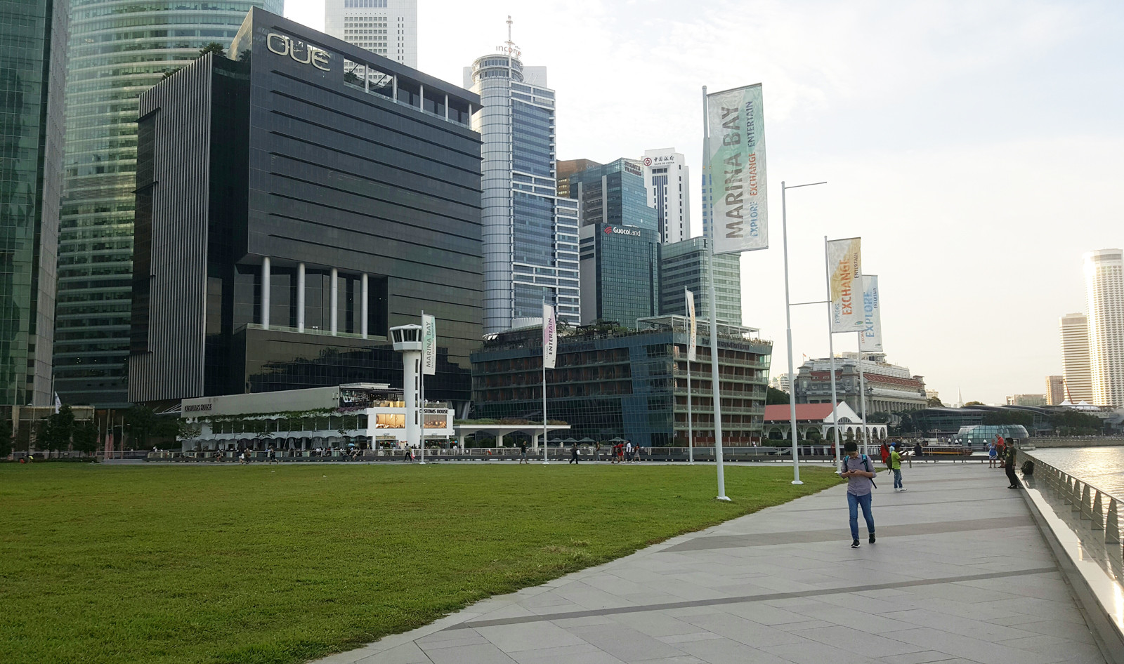 Набережная в Марина Бэй – фотографии Сингапура