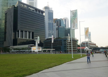 Набережная в Марина Бэй – фотографии Сингапура