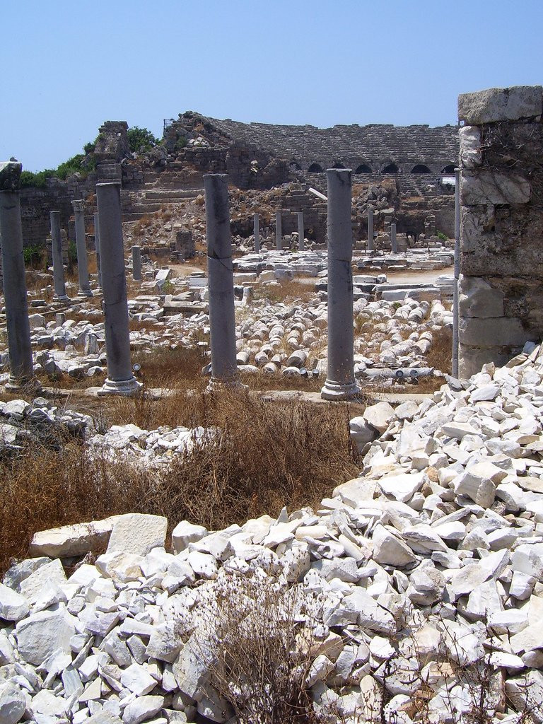 Сиде, Средиземноморский регион, Турция, фото № 47342 – фотографии Турции