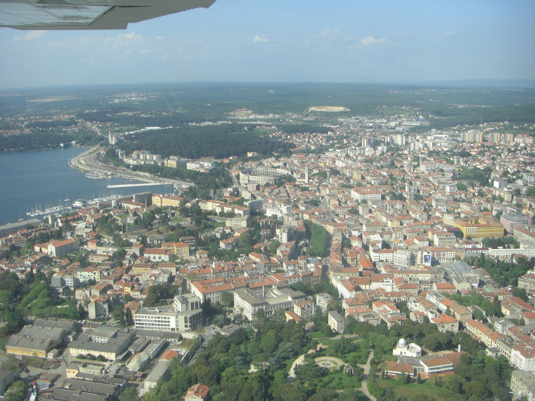 Панорамный вид в Пула, Хорватия. Фото 10 – фотографии Хорватии