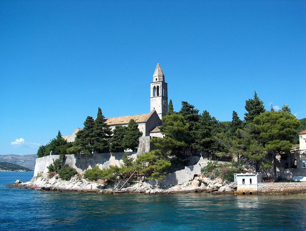 Набережная на острове Лопуд, Хорватия. Фото 7 – фотографии Хорватии