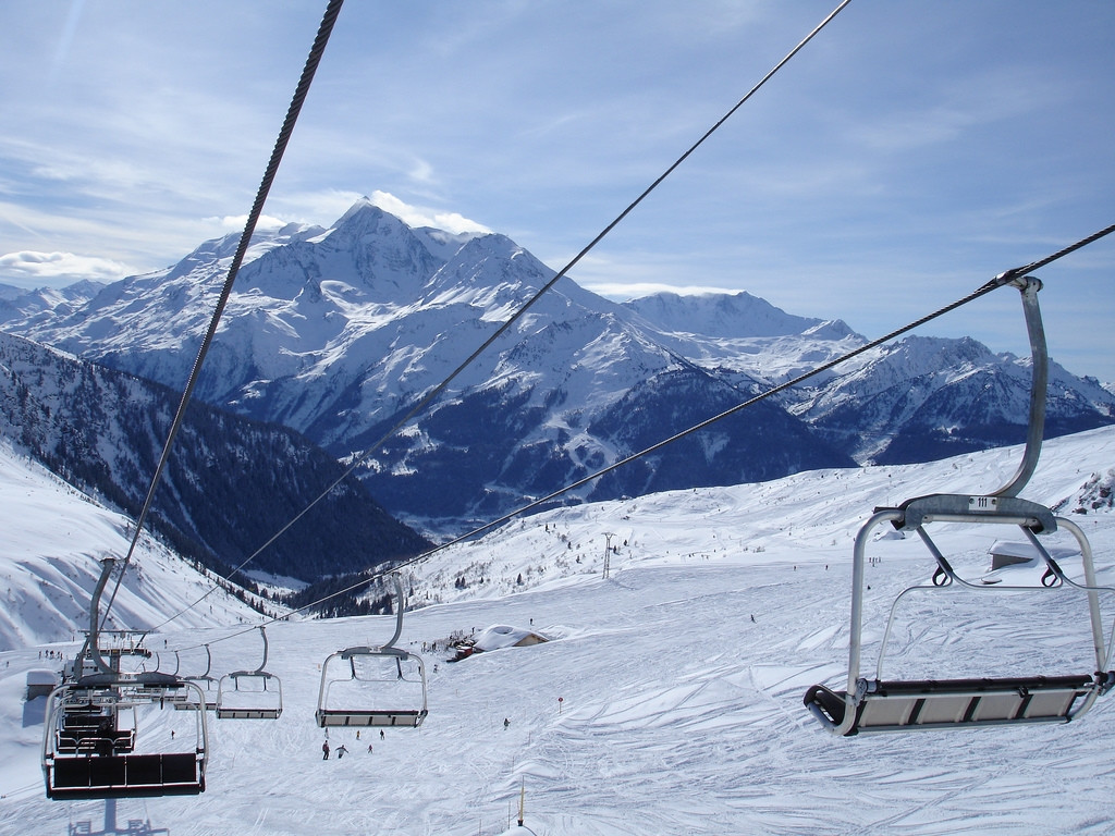 Подьёмник в Ла-Розиере, Франция. Фото 3 – фотографии Франции