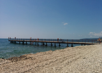 Пляж в п. Южный, район Туапсе. Фото 1 – фотографии России