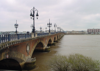 Мост в Бордо, Франция. Фото 3 – фотографии Франции