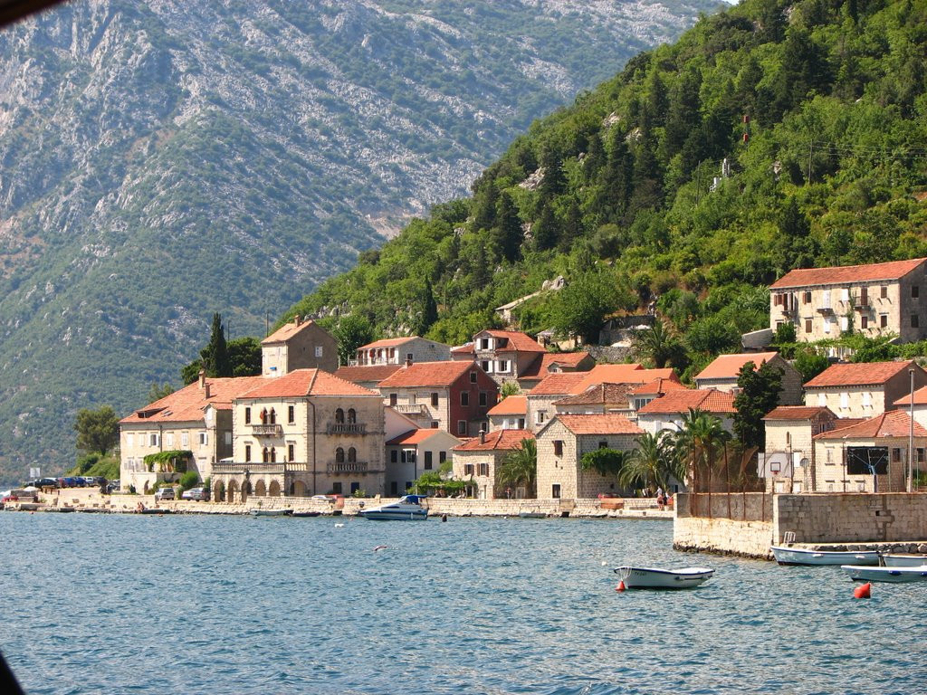 Набережная в Пераст, Черногория. Фото 31 – фотографии Черногории