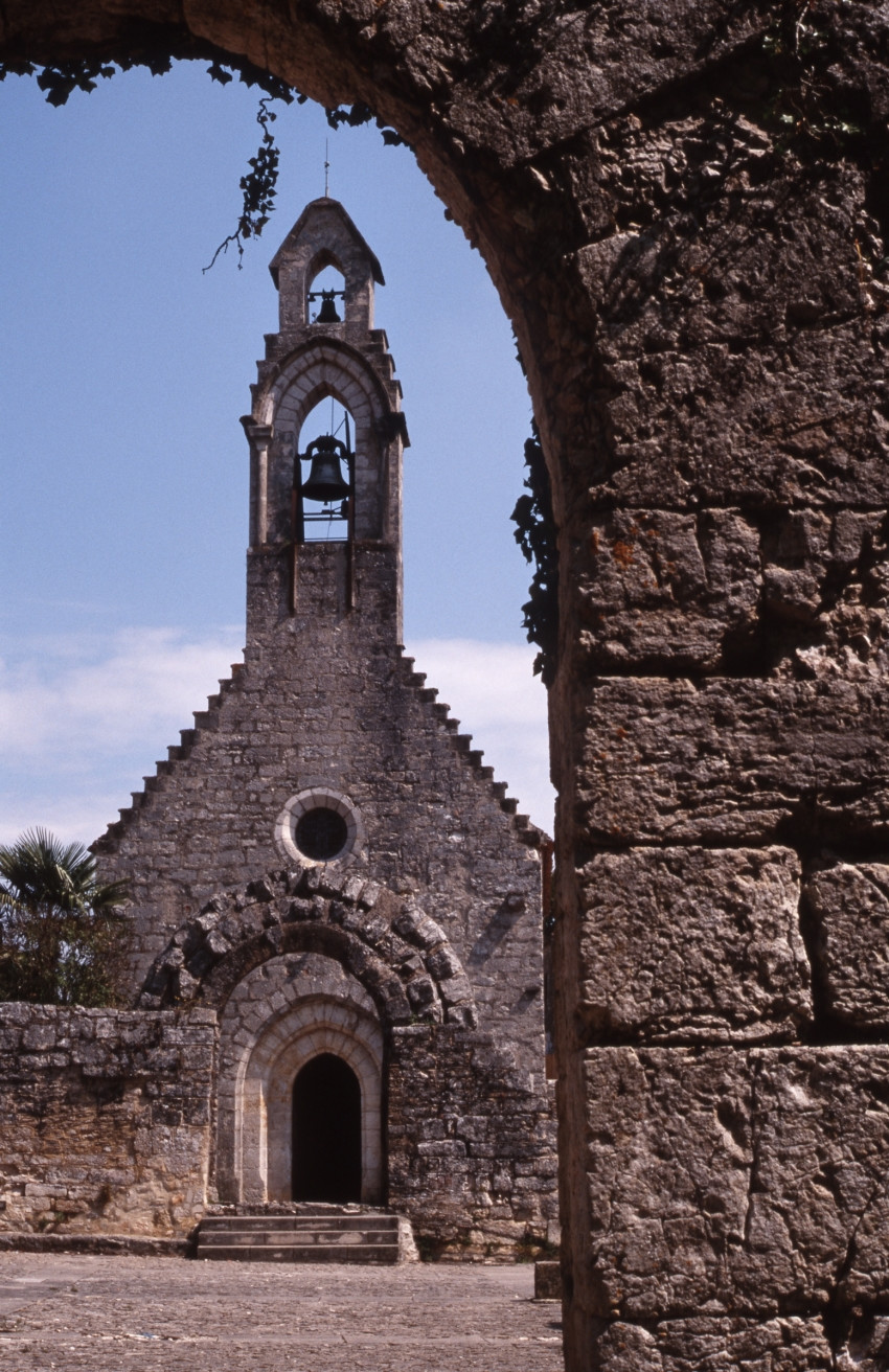 Церковь в Рокамадуре, Франция – фотографии Франции