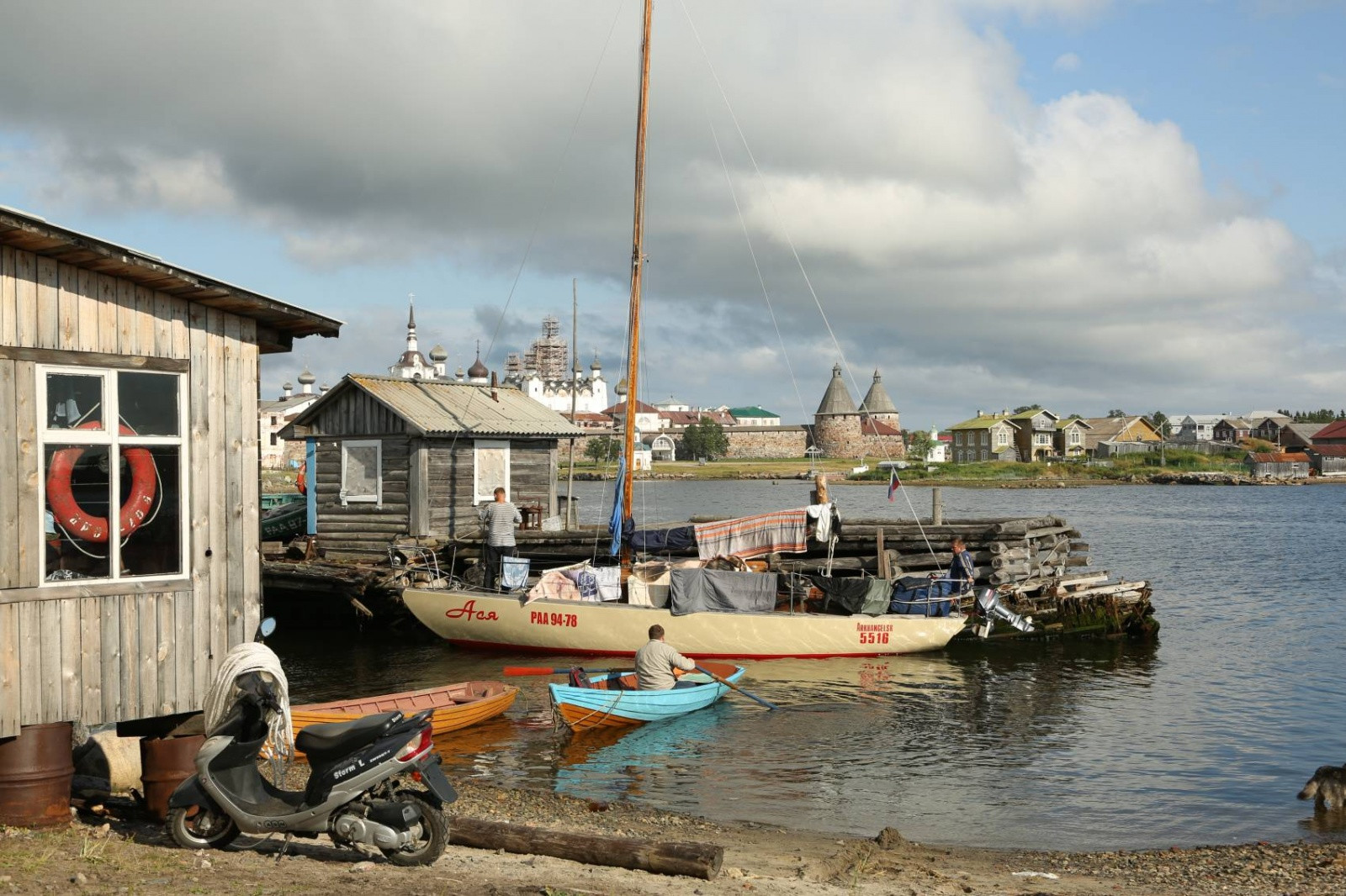 Соловецкие острова, так называемые Соловки – фотографии России