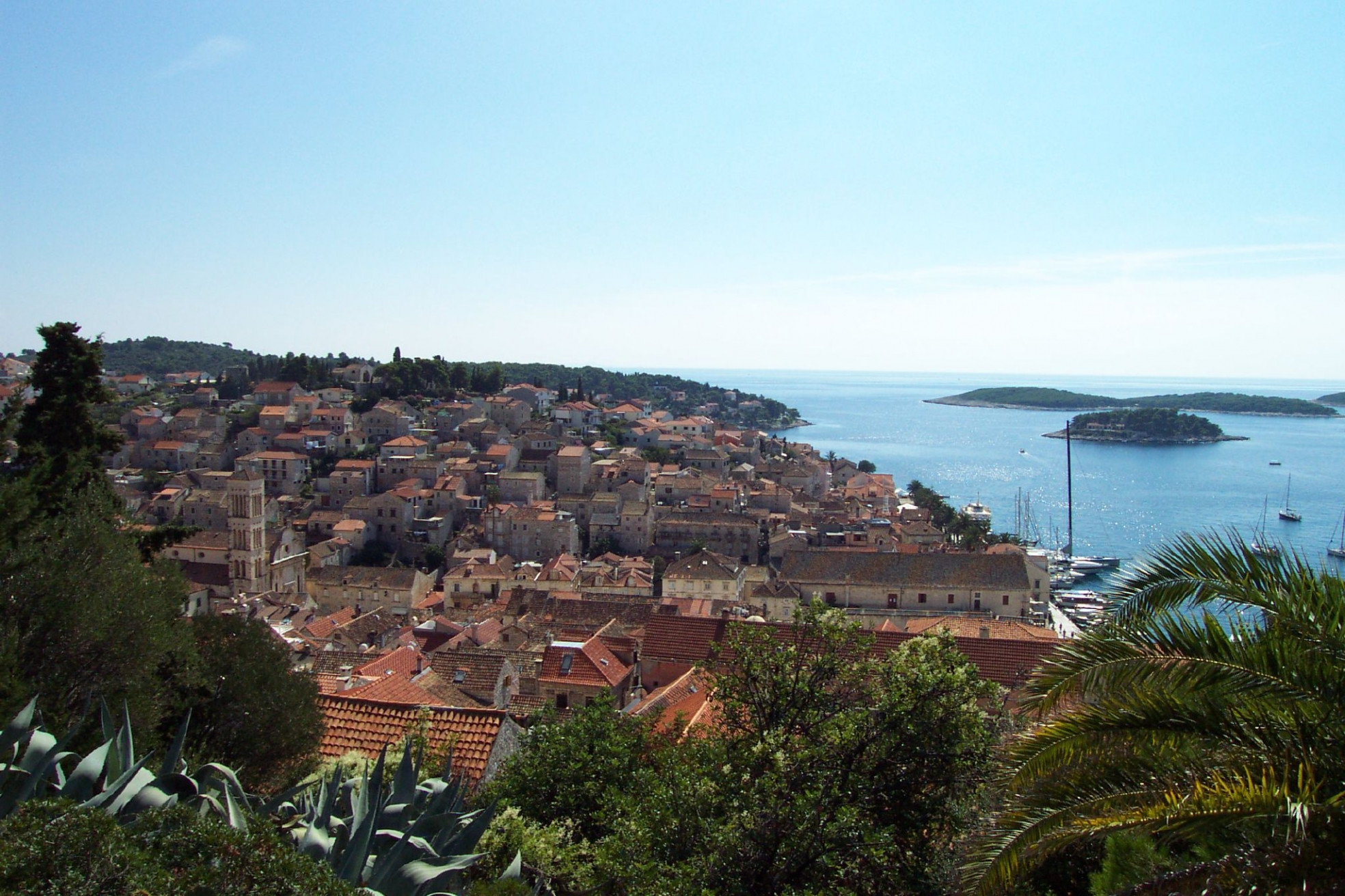 Панорамный вид в Хвар, Хорватия. Фото 3 – фотографии Хорватии