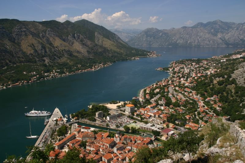 Панорамный вид Которского залива, Черногория. Фото 18 – фотографии Черногории
