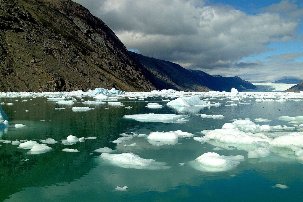 Ice Flow - Qooroq, Greenland – фотографии Гренландии