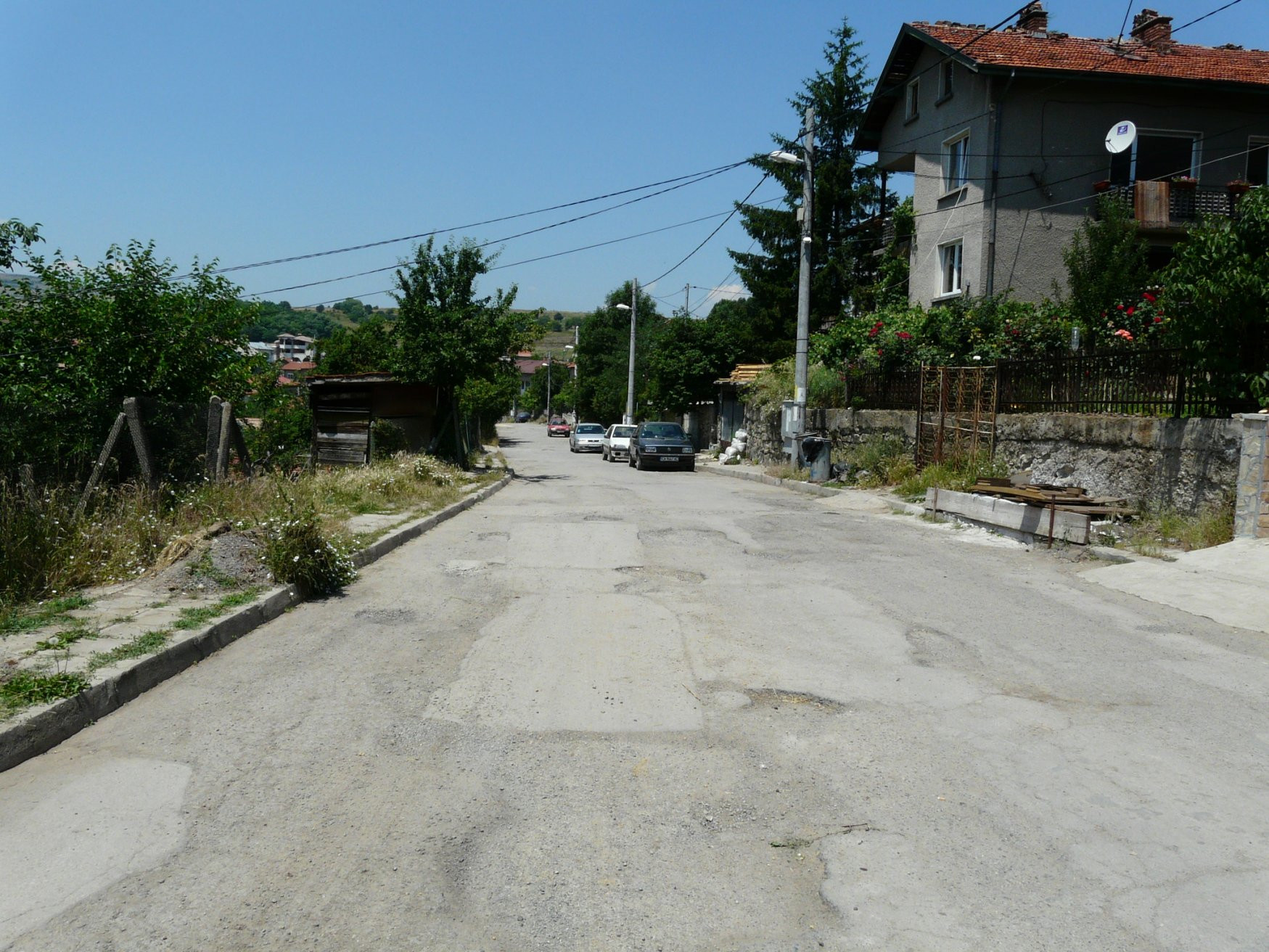 Улица в Банкя, Болгария – фотографии Болгарии