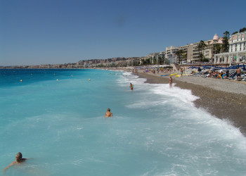 Море в Ницце, Франция. Фото 1 – фотографии Франции