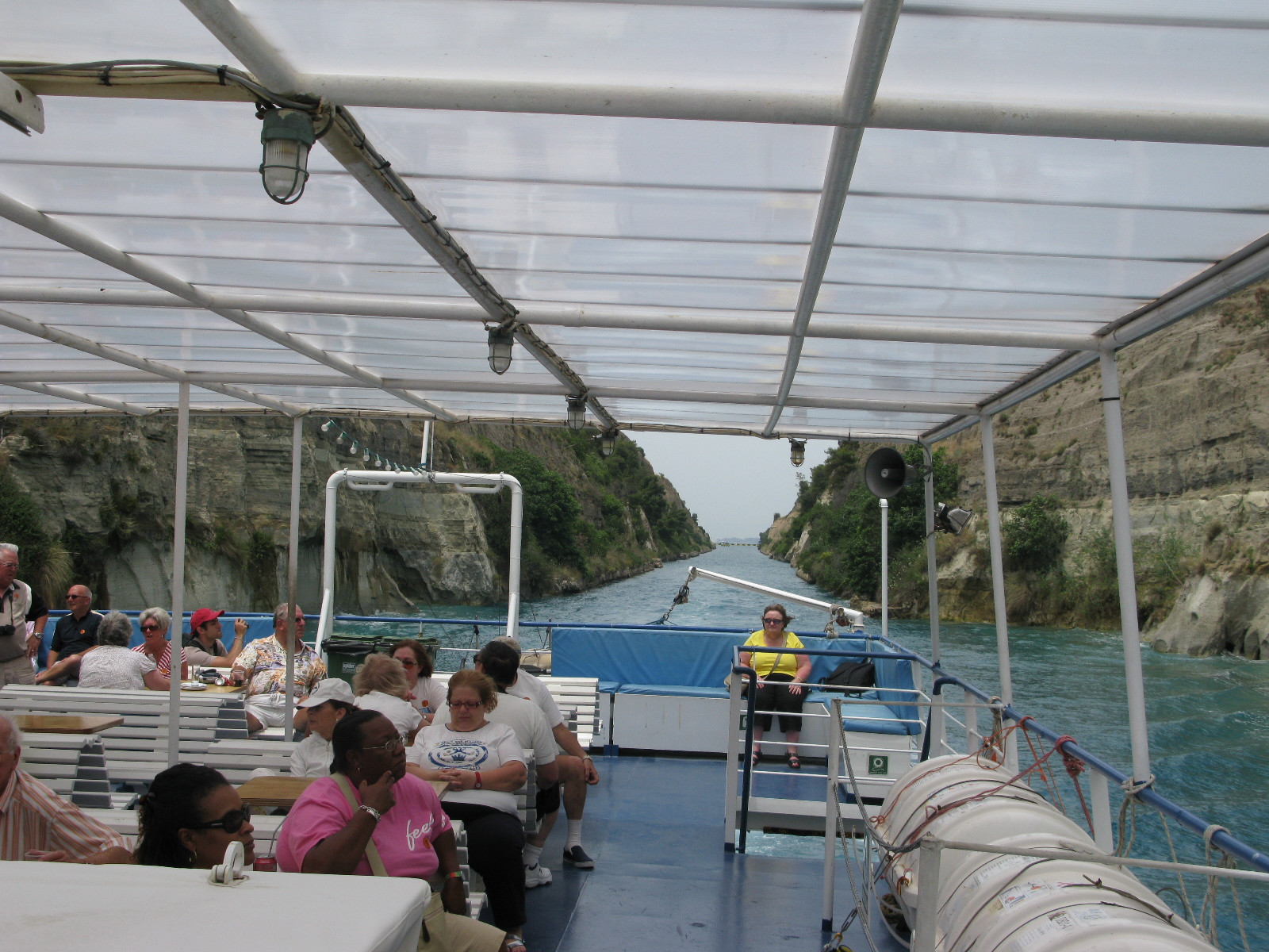 Поездка через Коринфский канал, Греция. Фото 1 – фотографии Греции