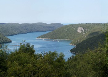 Панорамный вид Лимского канала, Хорватия – фотографии Хорватии