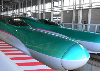 Японский супер-поезд Синкансэн H5 (Shinkansen H5). Фото 4 – фотографии Японии