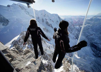Вершина Эгюий-дю-Миди (Aiguille du Midi), Шамони, Франция. Фото 2 – фотографии Франции