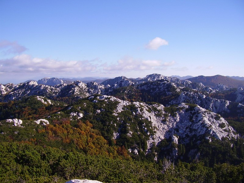 Горы в Северный Велебит Национальный, Хорватия. Фото 9 – фотографии Хорватии
