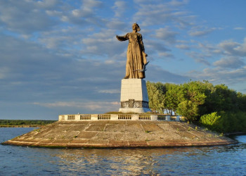 Мать Волга, Рыбинск – фотографии России