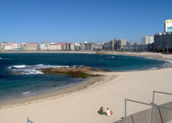 Главные городские пляжи Ла-Коруньи – фотографии Испании