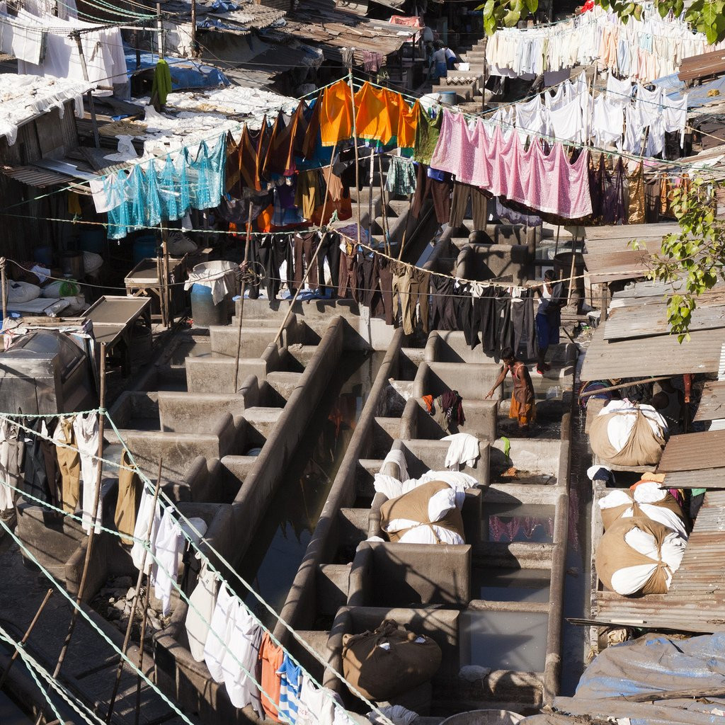Дхоби-Гхат (Dhobi Ghat) – фотографии Индии