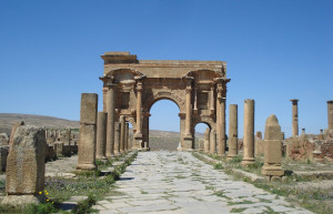 Руины. Тимгад. Алжир – фотографии Алжира