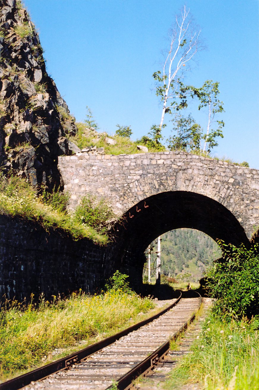 Кругобайкальская железная дорога – фотографии России