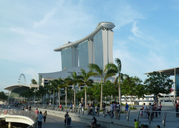 Отель Марина Бэй Сэндс (Marina Bay Sands) – фотографии Сингапура