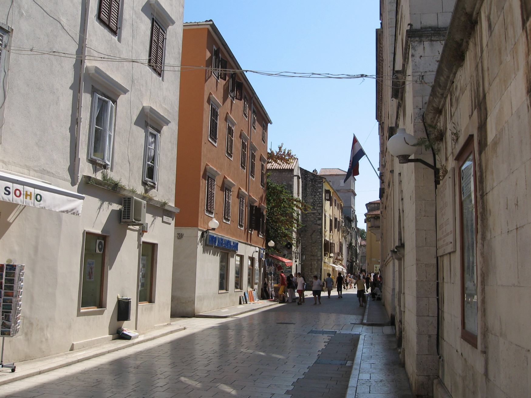 Улица в Задаре, Хорватия. Фото 11 – фотографии Хорватии