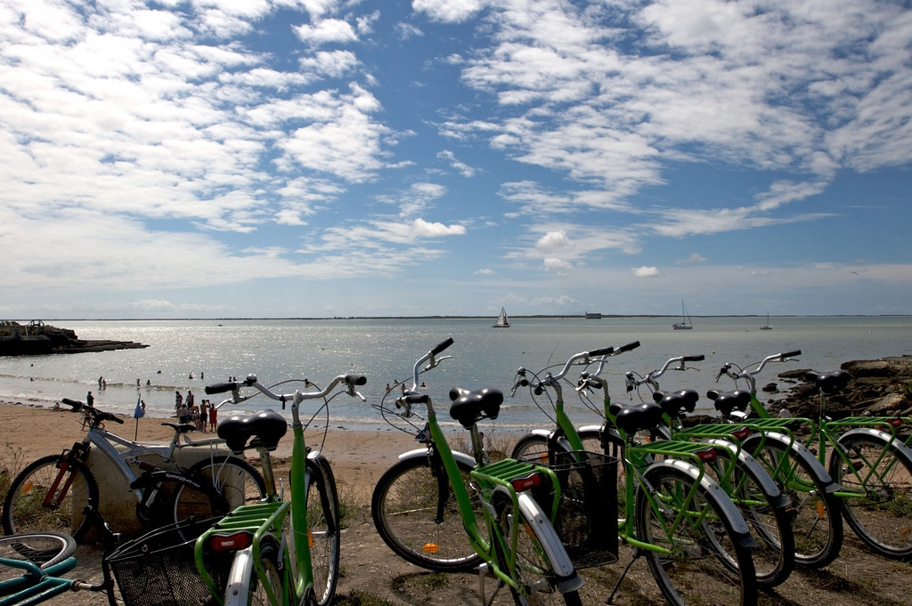 Велосипеды в Иль-д'Э, Франция – фотографии Франции