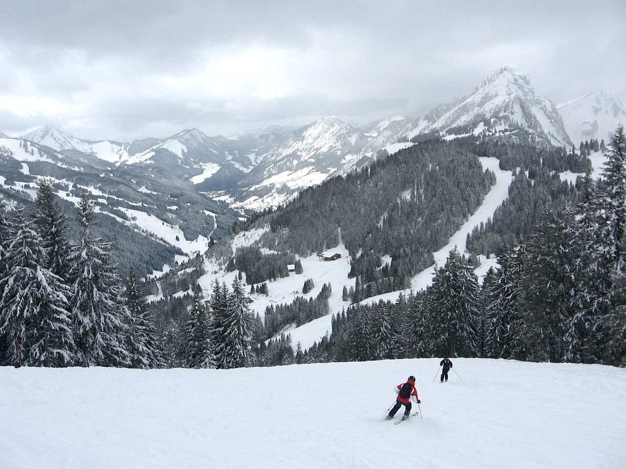 Горы в Ла-Шапель-д'Абонданс, Франция. Фото 3 – фотографии Франции
