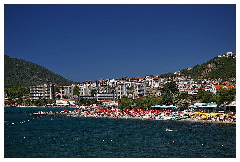 Пляж в Игало, Черногория. Фото 1 – фотографии Черногории