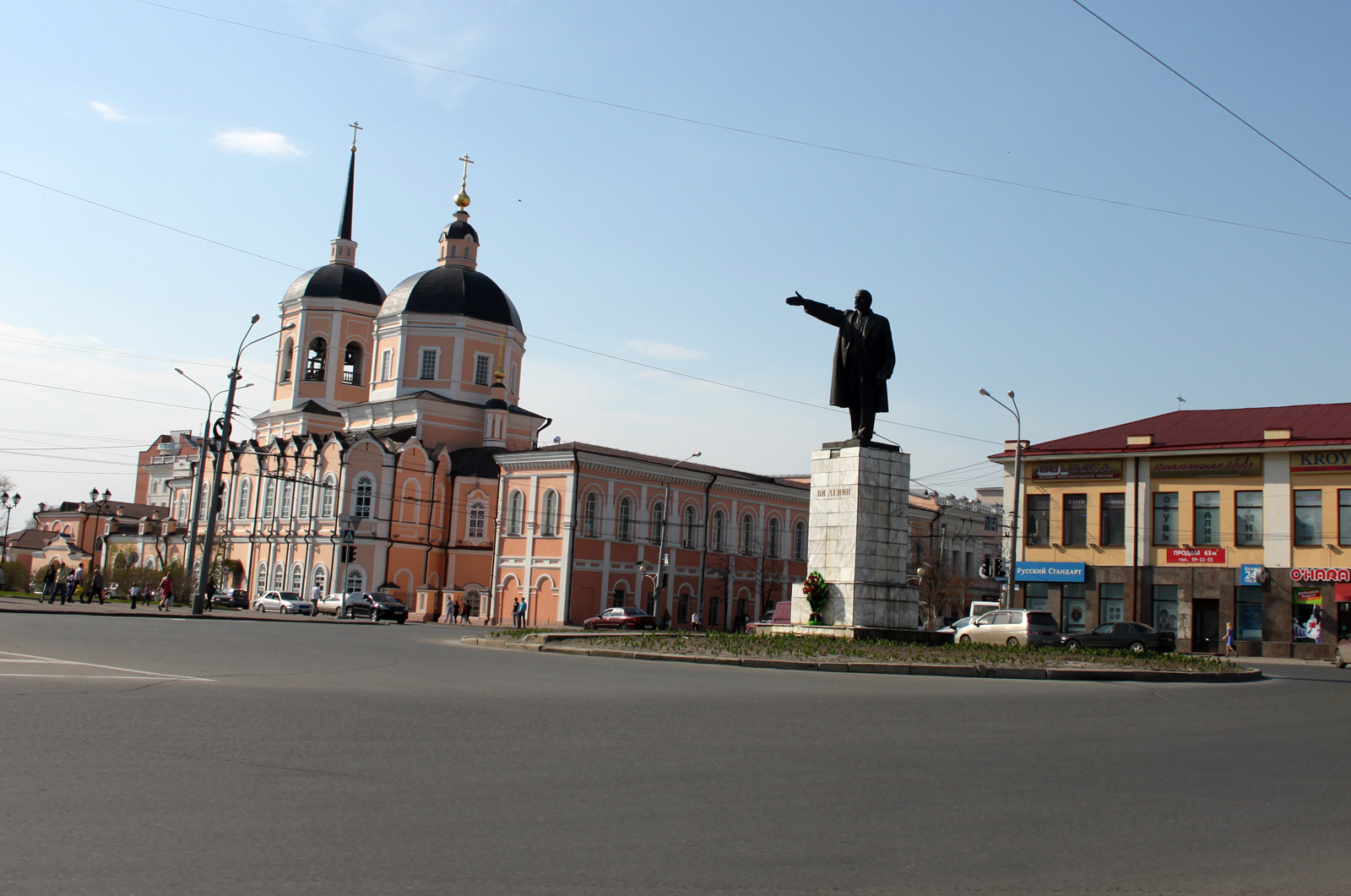 Томская площадь Ленина. Фото 1 – фотографии России