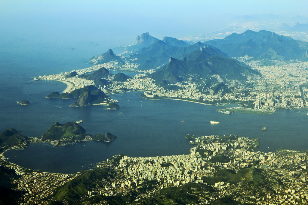 Залив Гуанабара в Рио-де-Жанейро – фотографии Бразилии