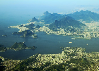 Залив Гуанабара в Рио-де-Жанейро – фотографии Бразилии