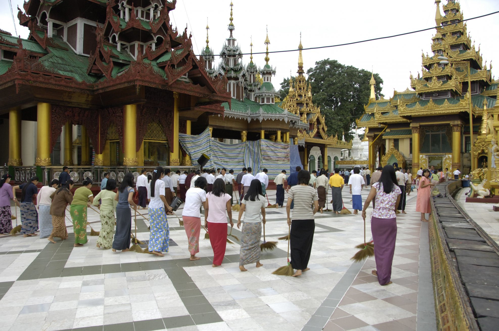 Пагода Шведагон (Shwedagon Pagoda) – фотографии Мьянмы