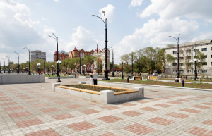 Новая набережная Благовещенска – фотографии России