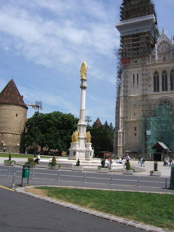 Памятник Девы Марии,Хорватия – фотографии Хорватии