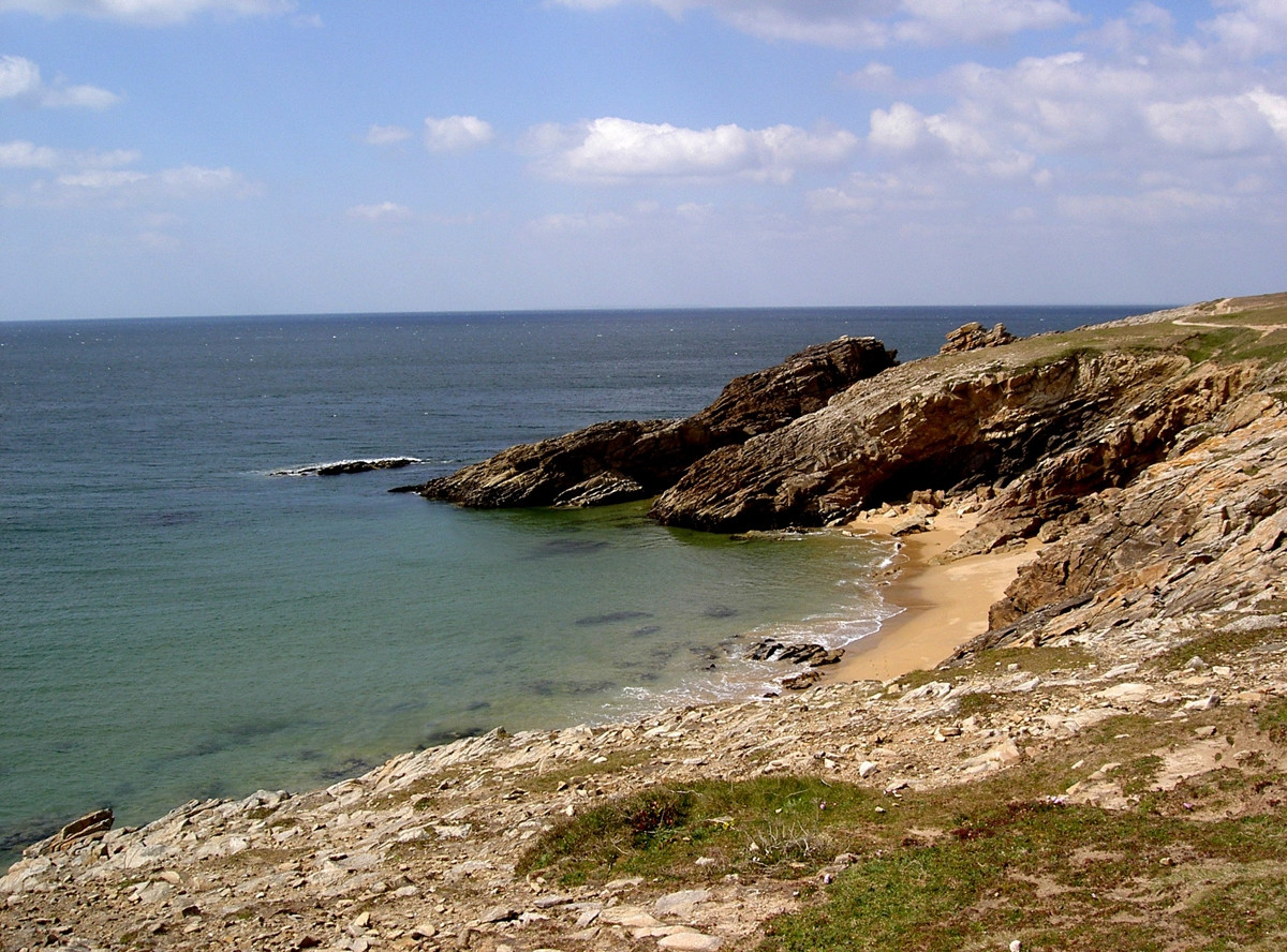 Берега в Кибероне, Франция. Фото 1 – фотографии Франции