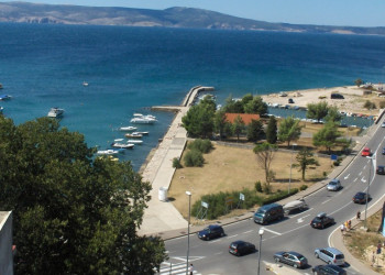 Панорамный вид в Нови-Винодолски, Хорватия. Фото 1 – фотографии Хорватии